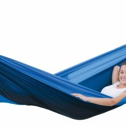 Beste Verkoop 🎉 Amazonas Silk Traveller Light Hangmat, Oranje/grijs 👍