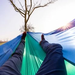 Nieuw 🎉 Amazonas Adventure Hangmat, Rood/oranje 😉 -KAMPA-winkel amazonas adventure haengematte ice blue 3 1