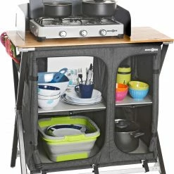 Promo 💯 Brunner Mercury Cross Square Cooker HWT Keuken Kabinet, Grijs ✨ -KAMPA-winkel brunner mercury cross square cooker hwt kuechenschrank grau 2