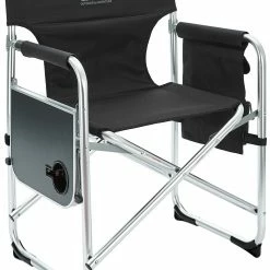 Begroting 🛒 CAMPZ Aluminium Director's Chair, Zwart/grijs 🌟 -KAMPA-winkel campz aluminium directors chair black grey 12