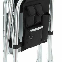 Begroting 🛒 CAMPZ Aluminium Director's Chair, Zwart/grijs 🌟 -KAMPA-winkel campz aluminium directors chair black grey 13