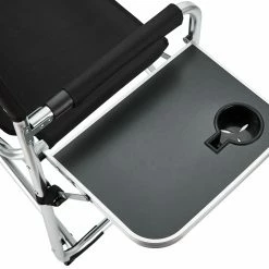 Begroting 🛒 CAMPZ Aluminium Director's Chair, Zwart/grijs 🌟 -KAMPA-winkel campz aluminium directors chair black grey 7