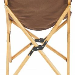 Begroting 🤩 CAMPZ Bamboo Folding Chair, Bruin 😍 -KAMPA-winkel campz bamboo folding chair brown brown 4