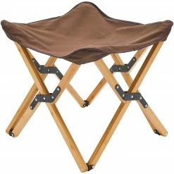 Kopen 🥰 CAMPZ Bamboo Folding Chair Set With Cover And Footrest, Bruin 🎉 -KAMPA-winkel campz bamboo folding chair set with cover and footrest brown brown 14