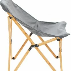 Flash-uitverkoop 😀 CAMPZ Bamboo Folding Chair Set With Cover, Grijs/bruin 😀 -KAMPA-winkel campz bamboo folding chair set with cover grey brown 7