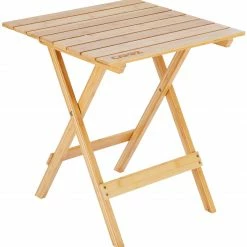 Top 10 ⭐ CAMPZ Bamboo Folding Table 51x49,7x57,7cm, Bruin 👍