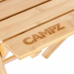 Top 10 ⭐ CAMPZ Bamboo Folding Table 51x49,7x57,7cm, Bruin 👍 -KAMPA-winkel campz bamboo folding table 51x497x577cm brown 3