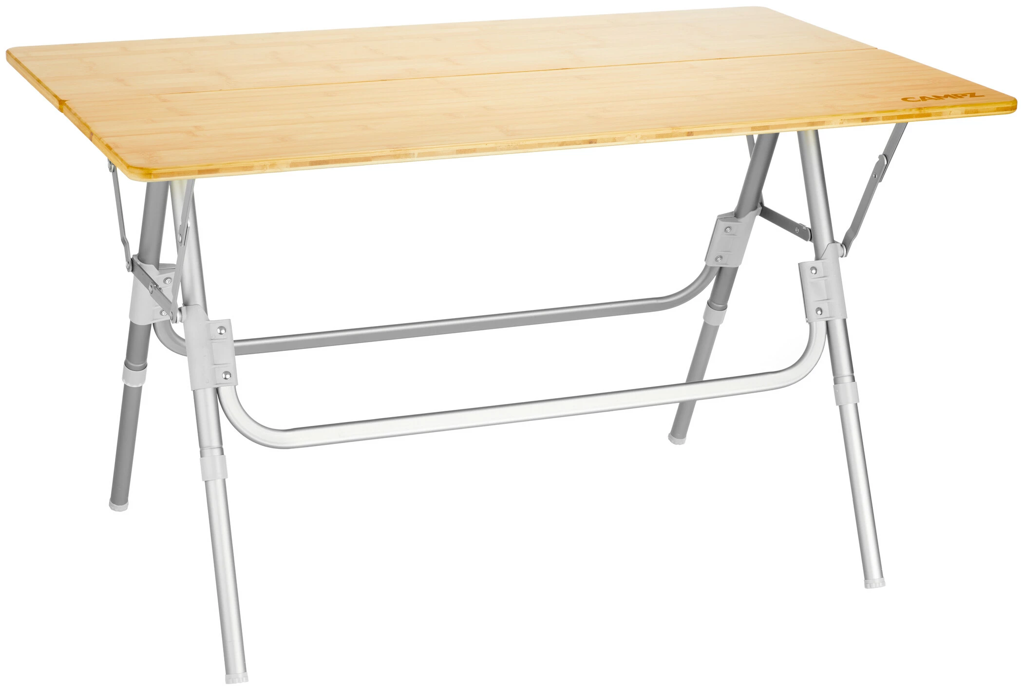 Flash-uitverkoop ๐งจ CAMPZ Bamboo Table 100x60x58cm, Bruin/grijs ๐ 3 Flash-uitverkoop ๐งจ CAMPZ Bamboo Table 100x60x58cm, Bruin/grijs ๐
