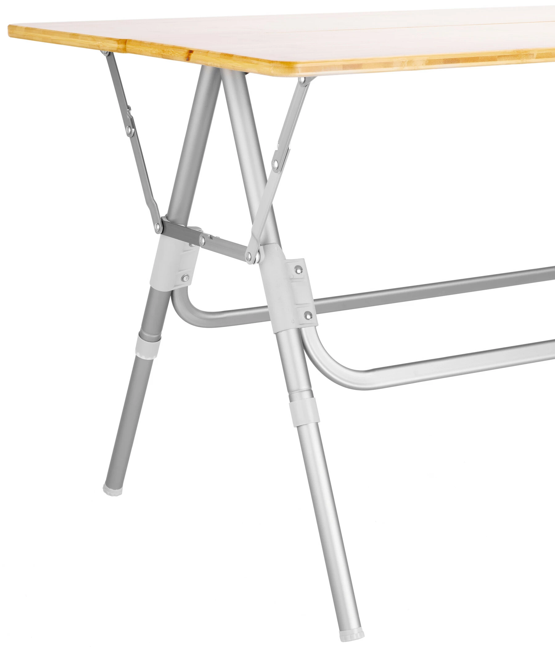 Flash-uitverkoop ๐งจ CAMPZ Bamboo Table 100x60x58cm, Bruin/grijs ๐ 5 Flash-uitverkoop ๐งจ CAMPZ Bamboo Table 100x60x58cm, Bruin/grijs ๐ - Afbeelding 3