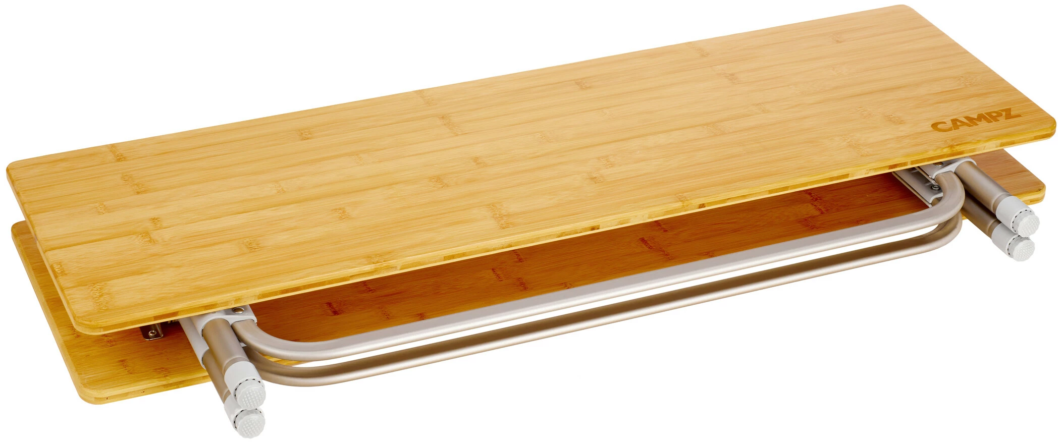 Flash-uitverkoop ๐งจ CAMPZ Bamboo Table 100x60x58cm, Bruin/grijs ๐ 8 Flash-uitverkoop ๐งจ CAMPZ Bamboo Table 100x60x58cm, Bruin/grijs ๐ - Afbeelding 6