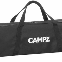 Beste deal 🌟 CAMPZ Bamboo Table 100x65x65cm With Storage Mesh, Bruin 🛒 -KAMPA-winkel campz bamboo table 100x65x65cm with storage mesh brown 11