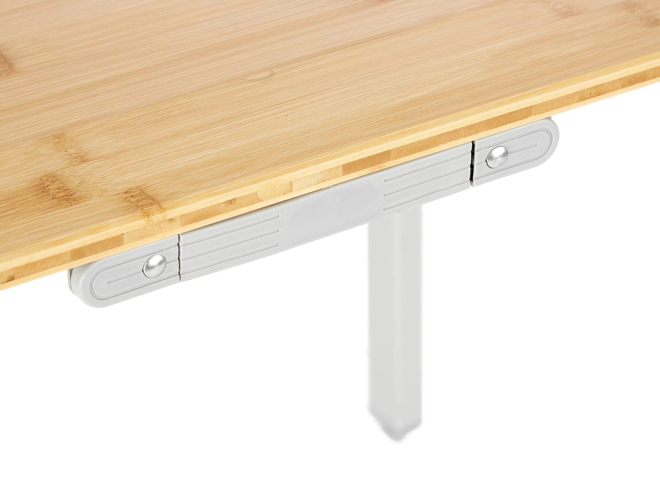 Uitgang ๐ CAMPZ Bamboo Table 100x72x70cm Extra Strong, Bruin/grijs โญ 6 Uitgang ๐ CAMPZ Bamboo Table 100x72x70cm Extra Strong, Bruin/grijs โญ - Afbeelding 4