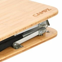 Goedkoopste ✨ CAMPZ Bamboo Table 120x50x80cm With Storage Shelf, Bruin/zwart 😉 25 Goedkoopste ✨ CAMPZ Bamboo Table 120x50x80cm With Storage Shelf, Bruin/zwart 😉 -KAMPA-winkel campz bamboo table with storage shelf brown black 10