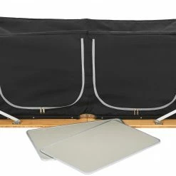 Goedkoopste ✨ CAMPZ Bamboo Table 120x50x80cm With Storage Shelf, Bruin/zwart 😉 23 Goedkoopste ✨ CAMPZ Bamboo Table 120x50x80cm With Storage Shelf, Bruin/zwart 😉 -KAMPA-winkel campz bamboo table with storage shelf brown black 8