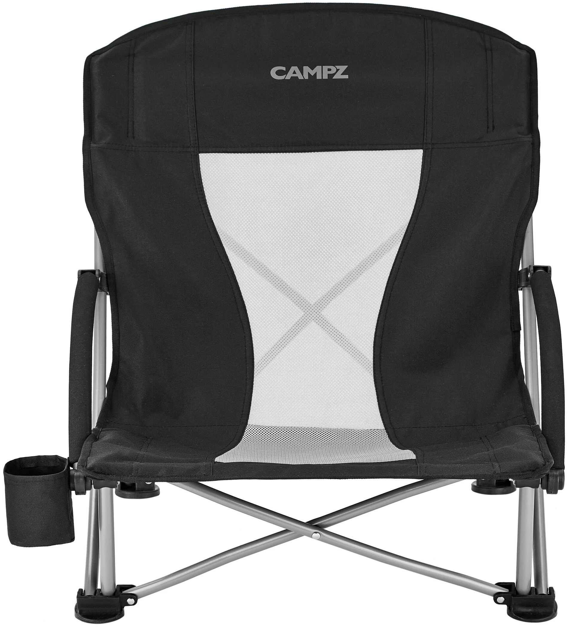 Beste Verkoop 😉 CAMPZ Beach Chair Low, Zwart/grijs 🔥 4 Beste Verkoop 😉 CAMPZ Beach Chair Low, Zwart/grijs 🔥 - Afbeelding 2
