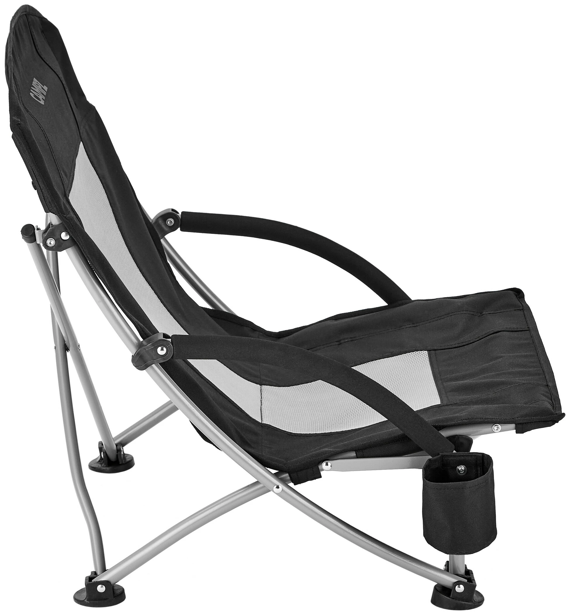Beste Verkoop 😉 CAMPZ Beach Chair Low, Zwart/grijs 🔥 5 Beste Verkoop 😉 CAMPZ Beach Chair Low, Zwart/grijs 🔥 - Afbeelding 3