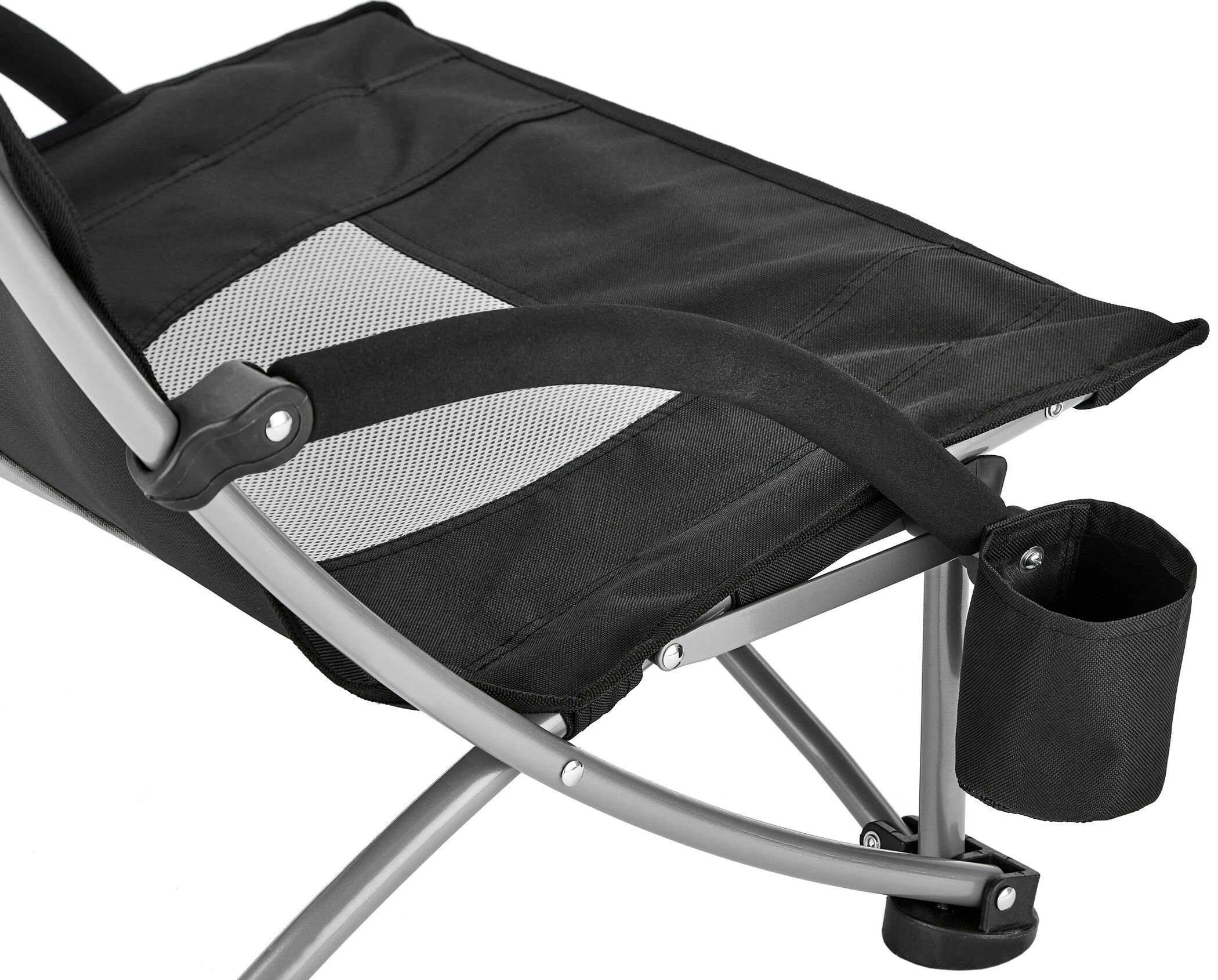 Beste Verkoop 😉 CAMPZ Beach Chair Low, Zwart/grijs 🔥 7 Beste Verkoop 😉 CAMPZ Beach Chair Low, Zwart/grijs 🔥 - Afbeelding 5