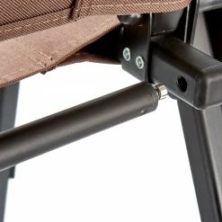 Uitgang 🤩 CAMPZ Comfort Aluminium Vouwstoel L, Bruin/zwart ✔️ -KAMPA-winkel campz comfort aluminium faltstuhl l braun 17
