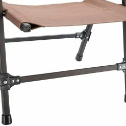 Uitgang 🤩 CAMPZ Comfort Aluminium Vouwstoel L, Bruin/zwart ✔️ -KAMPA-winkel campz comfort aluminium faltstuhl l braun 18