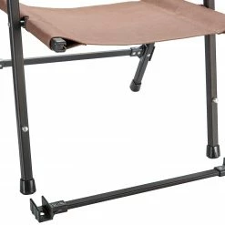 Uitgang 🤩 CAMPZ Comfort Aluminium Vouwstoel L, Bruin/zwart ✔️ -KAMPA-winkel campz comfort aluminium faltstuhl l braun 19