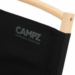 Kopen 🧨 CAMPZ Comfort Beech Wood Folding Chair, Zwart/bruin 🛒 -KAMPA-winkel campz comfort beech wood folding chair grey brown 5
