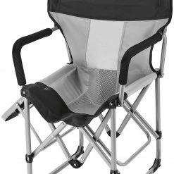 Hete verkoop ⭐ CAMPZ Compact Director's Chair, Zwart/grijs 💯 -KAMPA-winkel campz compact directors chair black grey 12