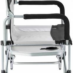 Hete verkoop ⭐ CAMPZ Compact Director's Chair, Zwart/grijs 💯 -KAMPA-winkel campz compact directors chair black grey 3