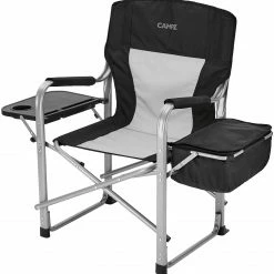 Beste Verkoop 🤩 CAMPZ Director's Chair, Zwart/grijs 💯