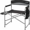 Flash-uitverkoop 😉 CAMPZ Vouwstoel Met Bijzettafel, Zwart/grijs 🌟 -KAMPA-winkel campz faltstuhl mit seitentisch schwarz grau 1