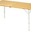 Korting 🥰 CAMPZ Bamboe Vouwtafel 150x70x70cm, Bruin 🥰