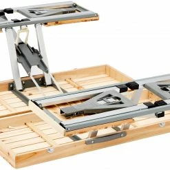 Korting 🧨 CAMPZ Fir Wood Picnic Table, Bruin/grijs 🎉 -KAMPA-winkel campz fir wood picnic table brown 16