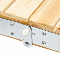 Korting 🧨 CAMPZ Fir Wood Picnic Table, Bruin/grijs 🎉 -KAMPA-winkel campz fir wood picnic table brown 6