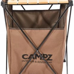 Gloednieuw 🎁 CAMPZ Vouwkastje, Bruin 🎁 -KAMPA-winkel campz folding cabinet brown 3