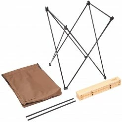Gloednieuw 🎁 CAMPZ Vouwkastje, Bruin 🎁 -KAMPA-winkel campz folding cabinet brown 7