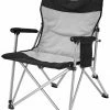 Hete verkoop 🔔 CAMPZ Folding Chair With Steel Armrests, Zwart/grijs 😍 -KAMPA-winkel campz folding chair with steel armrests black grey 1