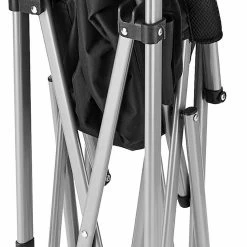 Hete verkoop 🔔 CAMPZ Folding Chair With Steel Armrests, Zwart/grijs 😍 -KAMPA-winkel campz folding chair with steel armrests black grey 10