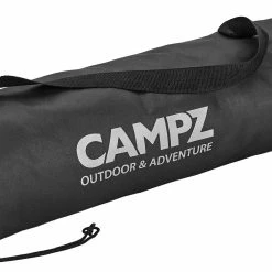 Hete verkoop 🔔 CAMPZ Folding Chair With Steel Armrests, Zwart/grijs 😍 -KAMPA-winkel campz folding chair with steel armrests black grey 12