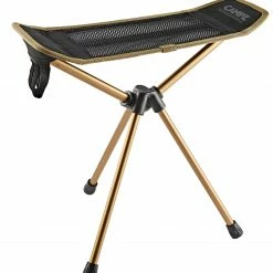 Begroting π₯° CAMPZ Aluminium Folding Stool Square, Zwart/goud π₯