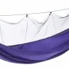 Goedkoopste 👏 CAMPZ Nylon Klamboe Hangmat Ultralight, Blauw ⭐ -KAMPA-winkel campz haengematte mit moskitonetz ultraleicht nylon violett 1