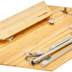 Uitgang 🛒 CAMPZ Hexa Bamboe Vouwtafel 100x86x40/60cm, Bruin 🧨 -KAMPA-winkel campz hexa bambus falttisch o100x50 70cm braun 5