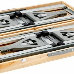 Flash-uitverkoop 🎉 CAMPZ Iwaki Picnic Table Set Fir Wood, Bruin/grijs ⌛ -KAMPA-winkel campz iwaki fir wood picnic furniture set brown silver 18