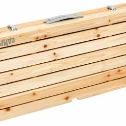 Flash-uitverkoop 🎉 CAMPZ Iwaki Picnic Table Set Fir Wood, Bruin/grijs ⌛ -KAMPA-winkel campz iwaki fir wood picnic furniture set brown silver 19