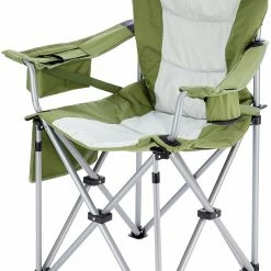 Beste Pirce 🎉 CAMPZ Kobe Chair ST Deluxe, Olijf/grijs 👏