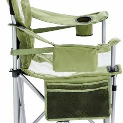 Beste Pirce 🎉 CAMPZ Kobe Chair ST Deluxe, Olijf/grijs 👏 -KAMPA-winkel campz kobe st deluxe chair olive grey 3