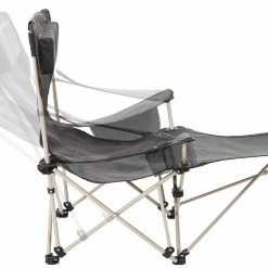 Goedkoopste 🧨 CAMPZ Lounger Vouwstoel Met Voetensteun, Grijs 👏 -KAMPA-winkel campz lounger faltstuhl mit fussablage anthrazit 15