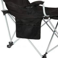 Begroting 🛒 CAMPZ Lounger Vouwstoel Met Afneembare Voetsteun, Zwart 👏 -KAMPA-winkel campz lounger folding chair with detachable footrest black 14