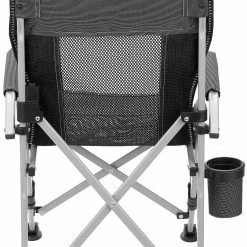 Hete verkoop 👍 CAMPZ Mesh Vouwstoel Kinderen, Grijs ✨ -KAMPA-winkel campz mesh faltstuhl kinder anthrazit 4