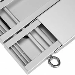 Beste deal 😉 CAMPZ Mini Klaptafel 44x29x15cm, Zilver 💯 -KAMPA-winkel campz mini falttisch 44x29x15cm silber 4