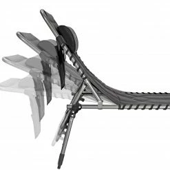 Nieuw ✨ CAMPZ Gewatteerd Ligbed, Zwart 🔥 -KAMPA-winkel campz padded lounger black 5