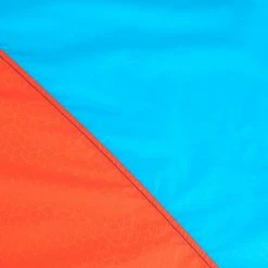 Hete verkoop 💯 CAMPZ Picnic Blanket 210x200cm, Turquoise/oranje 👍 -KAMPA-winkel campz picnic blanket 210x200cm blue 4